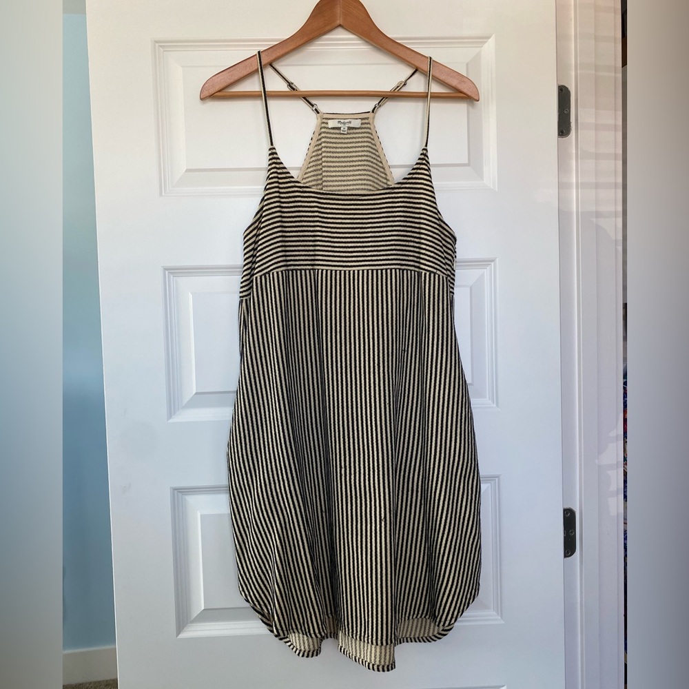 MADEWELL Striped Racerback Dress